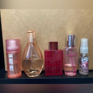 Set of Victoria Secret & Burberry Perfumes
